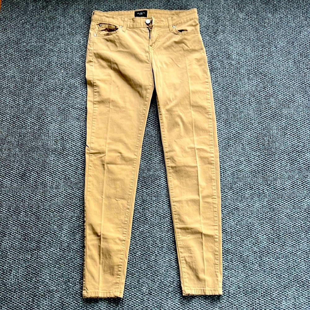 Khaki Celebrity Pink Mid Rise Skinny Size 9 Jeans-style Pants